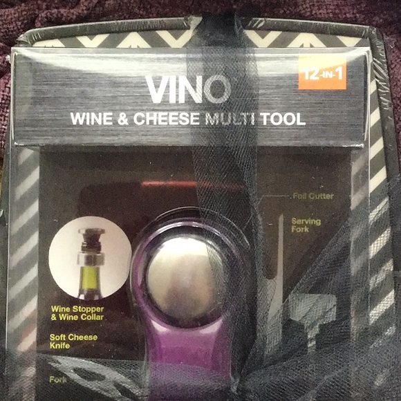 Gift Set🎁12 in 1 wine & cheese tool + cutting board - Picture 4 of 10